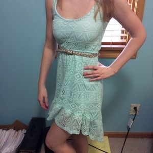 Cute blue summer dress